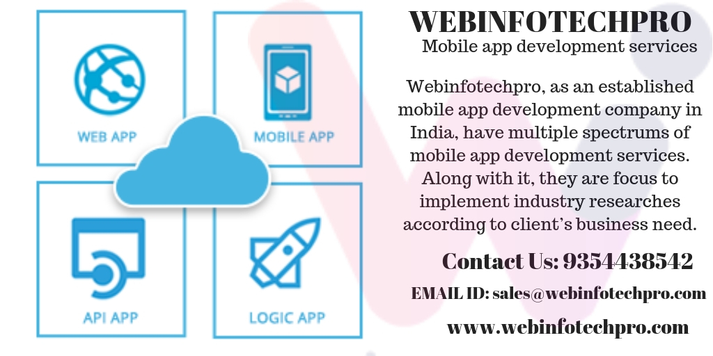 mobile app development services-webinfotechpro